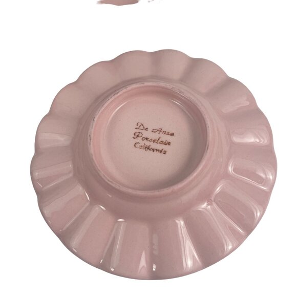 De Anza Porcelain California Pink Breakfas Set With Saucer Creamer Sugar Bowl an - Picture 5 of 15